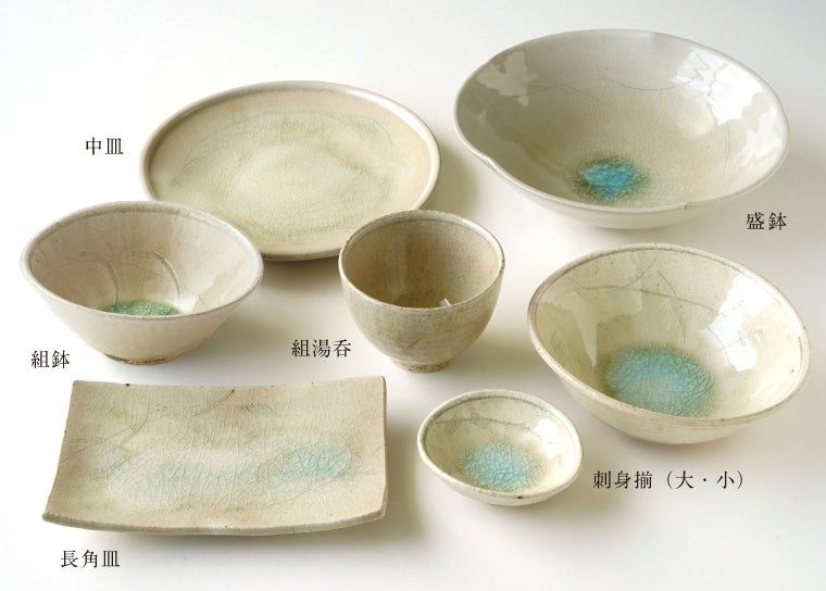 充実なバリエーションを揃える灰釉草文